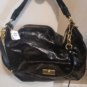 Coach Kristen Patent LG Hobos